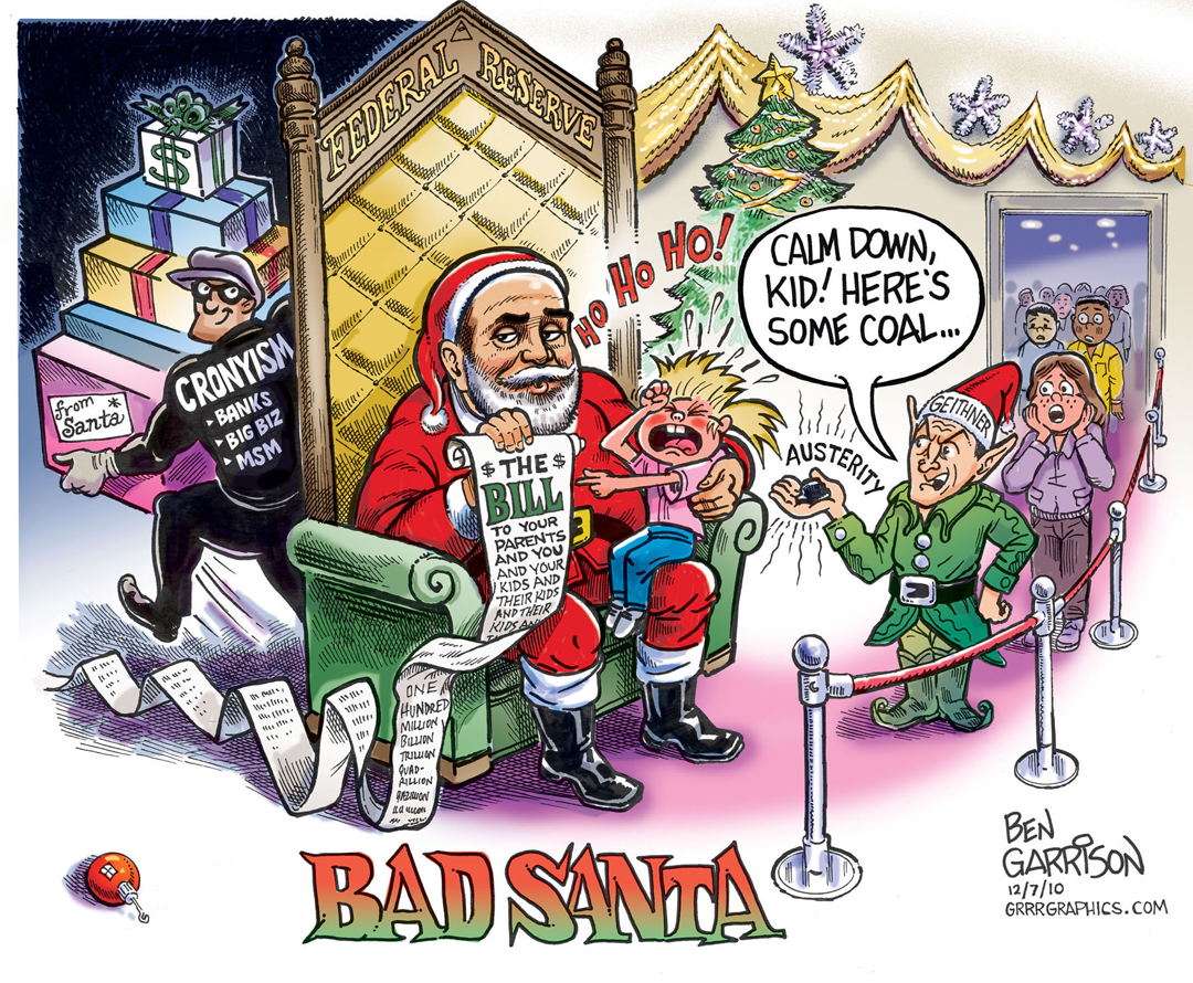 Bernanke Bad Santa panel 1